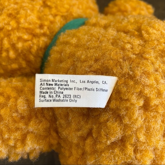 Vintage 1987 Baby Fozzie Bear Plush Muppets Doll by Henson Associates, Inc - Picture 6 of 10